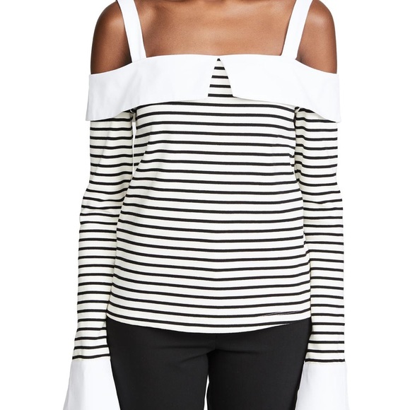 English Factory long sleeve off shoulder top - Picture 4 of 4